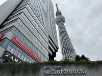 東京・押上。『東京スカイツリー (TOKYO SKYTREE)』の展望台を観光。