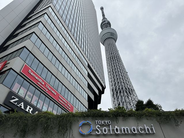 東京・押上。『東京スカイツリー (TOKYO SKYTREE)』の展望台を観光。