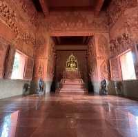 พระอุโบสถสีแดงแห่งเดียวบนเกาะสมุย 7