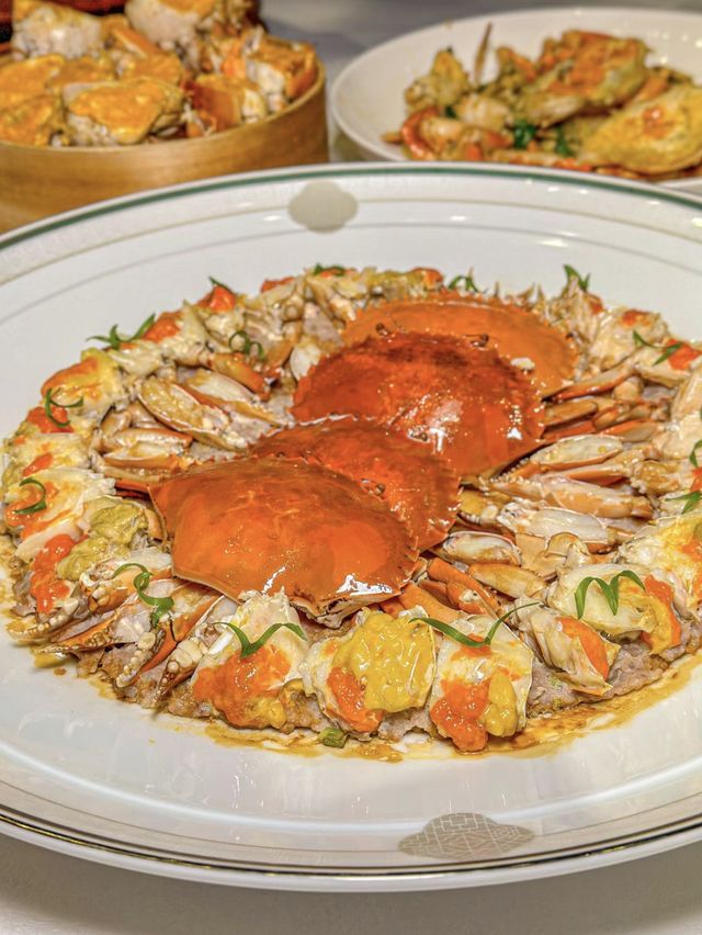 🦀秋天食黃油蟹-深圳褔海樓🦀