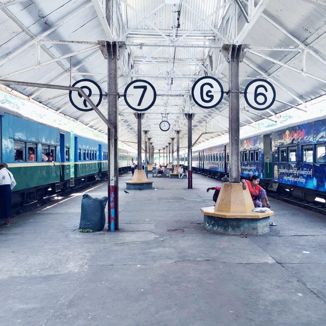 Riding the Yangon Circular Train -Circle line