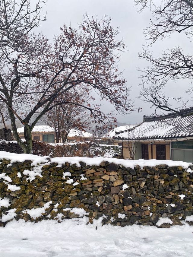 눈이와도 예쁜 마을❄️ <아산 외암민속마을> 