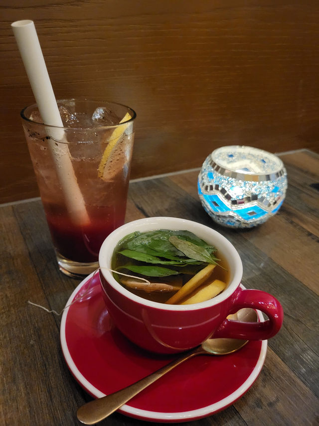 美食配美景