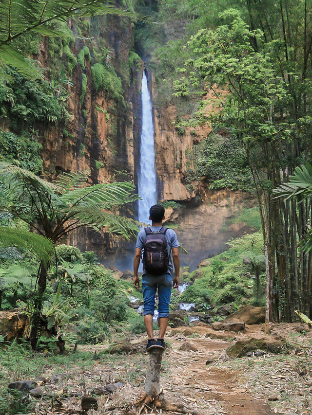 Captivating Moments at Kapas Biru Waterfall