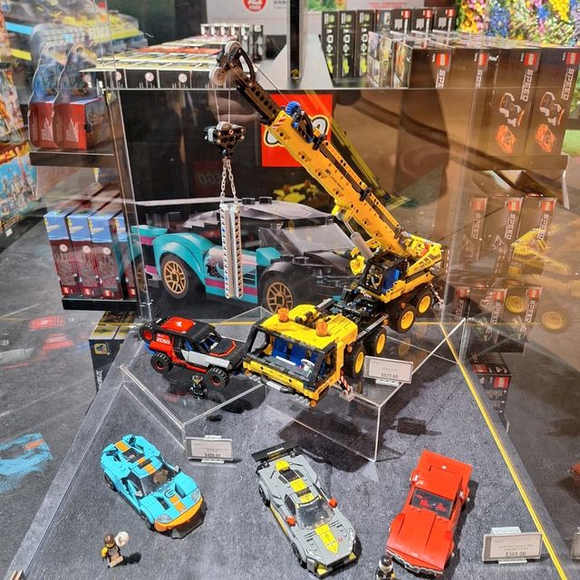 澳門看LEGO汽車展