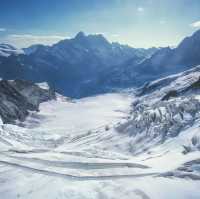 Mesmerizing views @ Jungfraujoch Interlaken🇨🇭