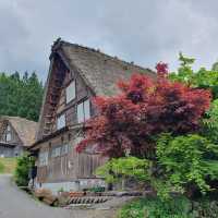 Japanese traditional Shirakawago village