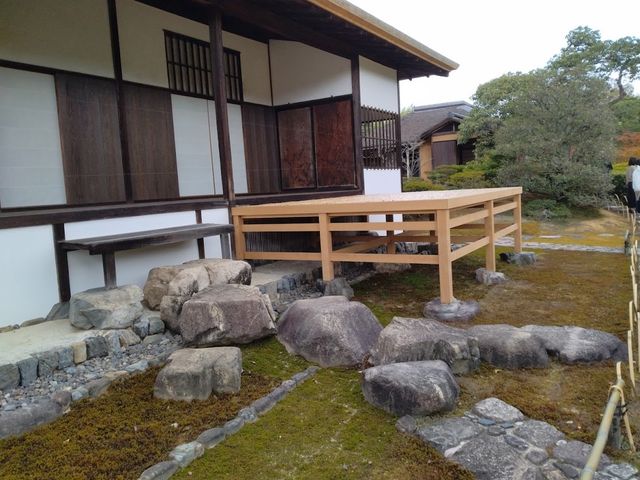 歷史悠久的日本庭園 。桂離宮