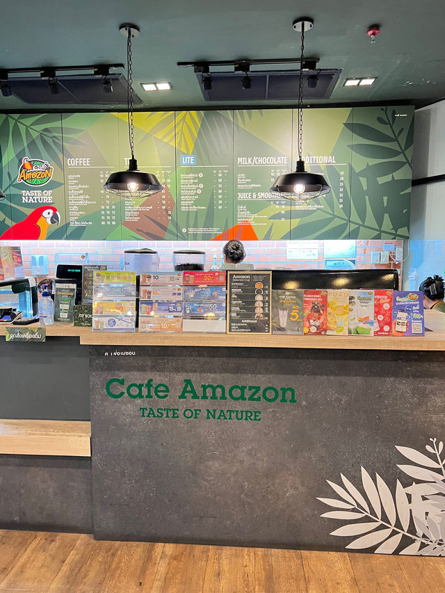 📍 Cafe Amazon สาขาตึก Time Square