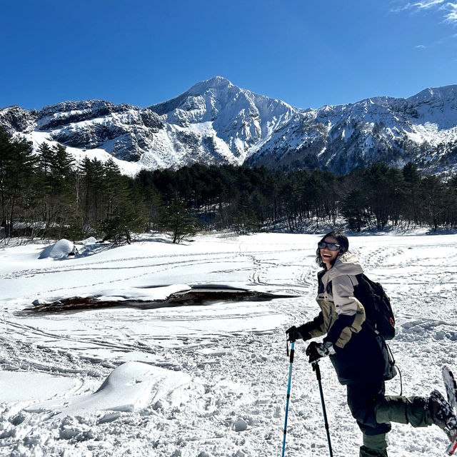 Amazing snow mountain climbing experience🏔️