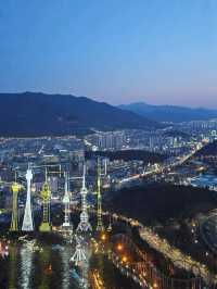 83타워에서 로맨틱한 봄데이트