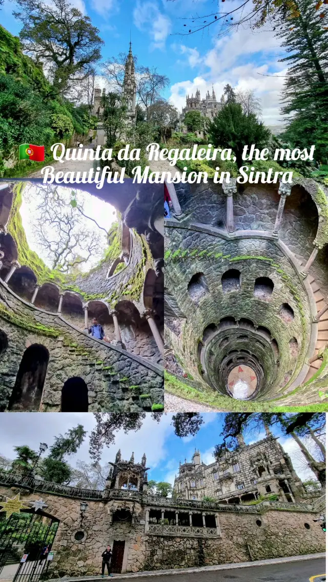 🇵🇹 Quinta da Regaleira, the most Beautiful Mansion in Sintra