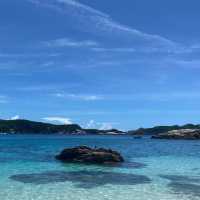 加太海水浴場～海天一色