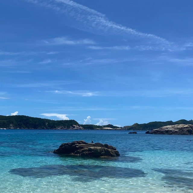加太海水浴場～海天一色