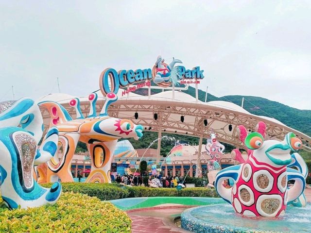 🌊 Visit Ocean Park Hong Kong