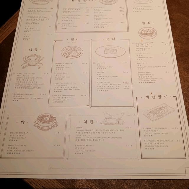 高級的韓餐
