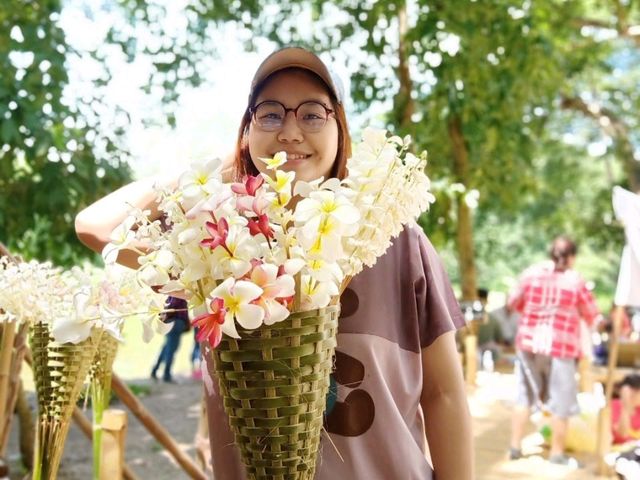 ตลาดโอ๊ะป่อย สวนผึ้ง ราชบุรี