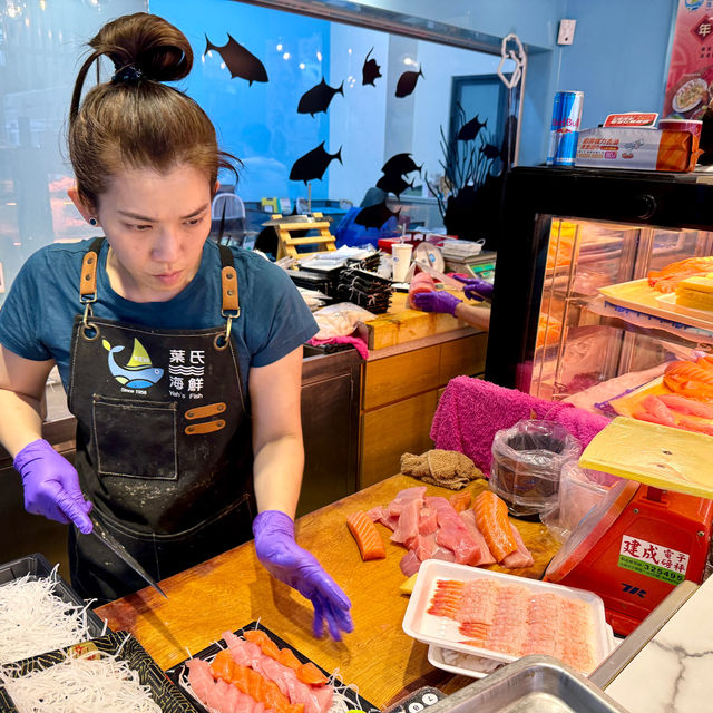 漫遊台東必吃新鮮平價生魚片「葉式海鮮」🍣