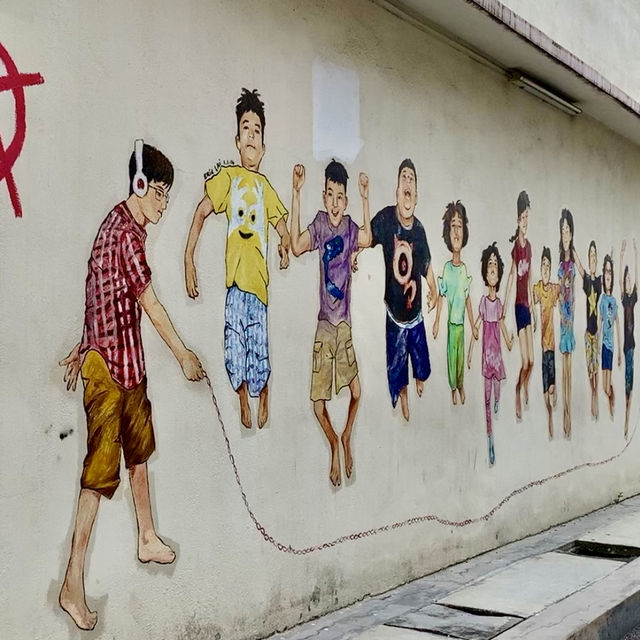 Explore Ipoh’s Colorful Canvas on Mural Street