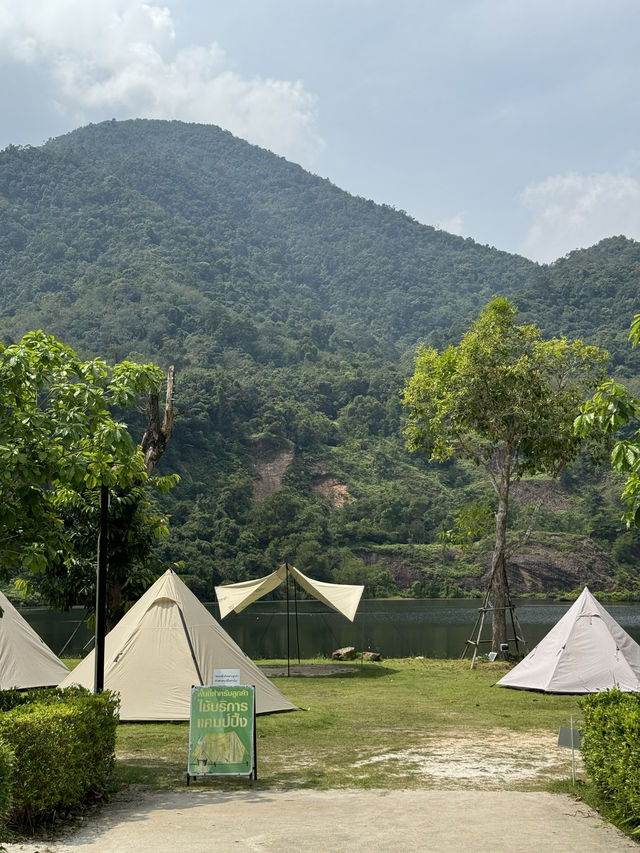 เปี่ยมสุขแกลมปิ้ง | จ.นครศรีธรรมราช 🛖⛰️🌳🌦️