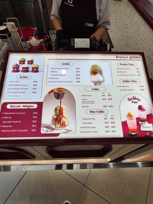 Newly Opened Fresco Gelato (JB)