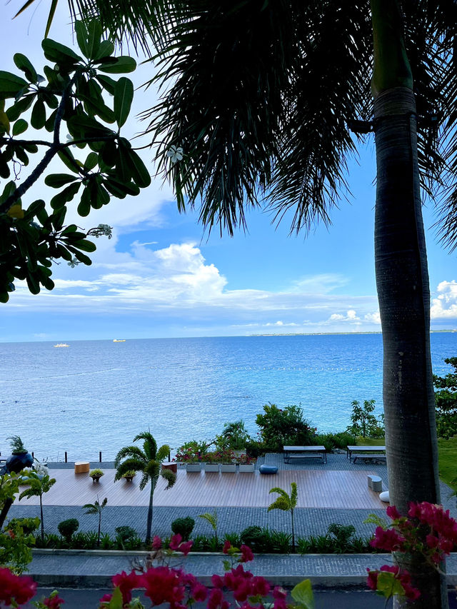 🏊수영하기 좋은곳 막탄섬 해변🏝️☀️