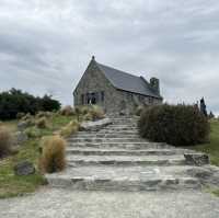 Famous Charming Stone Church in New Zealand