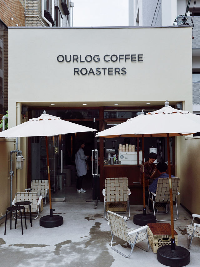 ☕️日本大阪韓式簡約奶油風烘焙咖啡店🤎