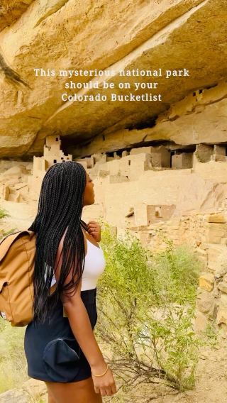 The mysterious mountain dwellings in Mesa Verde National Park 