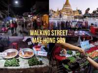 ถนนคนเดินบรรยากาศดี แม่ฮ่องสอน