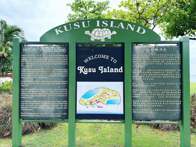 Exploring Kusu Island in Singapore