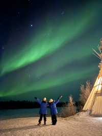 Aurora hunting in Yellowknife