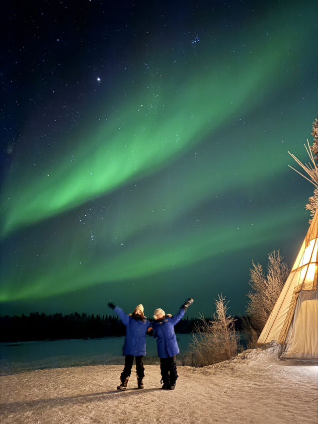 Aurora hunting in Yellowknife