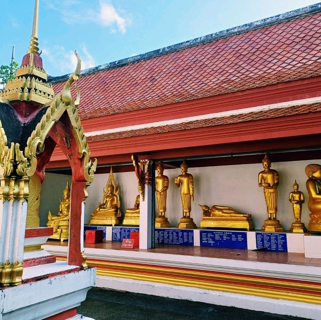 泰國合艾古跡寺廟景點:Wat Mongkol Theparam，適合拍照📸打卡