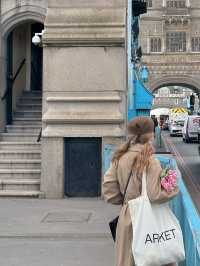 打卡知名地標🌉倫敦橋Tower bridge 🇬🇧