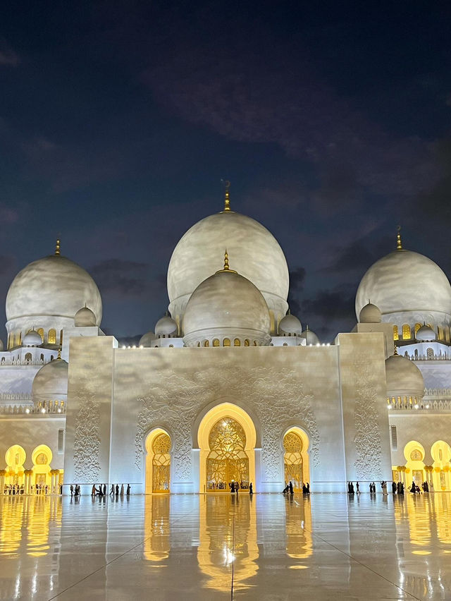 【アブダビ】Sheikh Zayed Grand Mosque 🕌✨