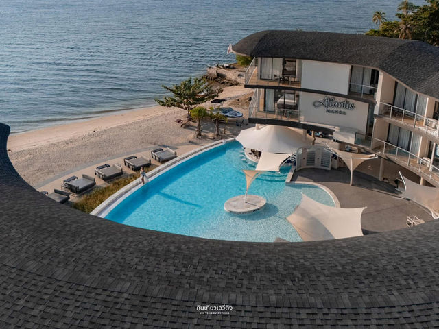🌅 #ที่พักบางแสนติดชาดหาด มีอ่างให้แช่ทุกห้อง 