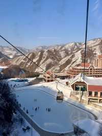 Ski resort in the most closed country 