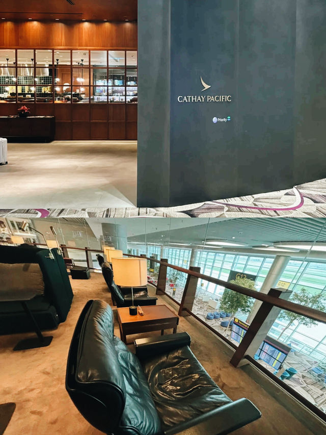 Cathay Pacific Lounge - Changi Airport
