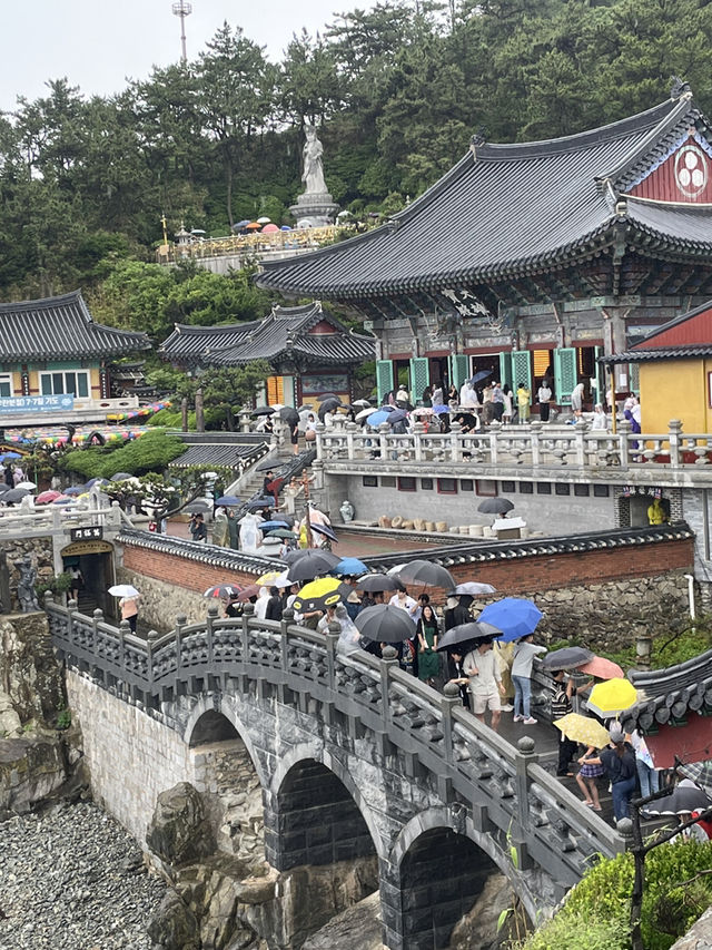 釜山｜韓國三大觀音勝地之一「海東龍宮寺」 傳說觀音入夢實現心願