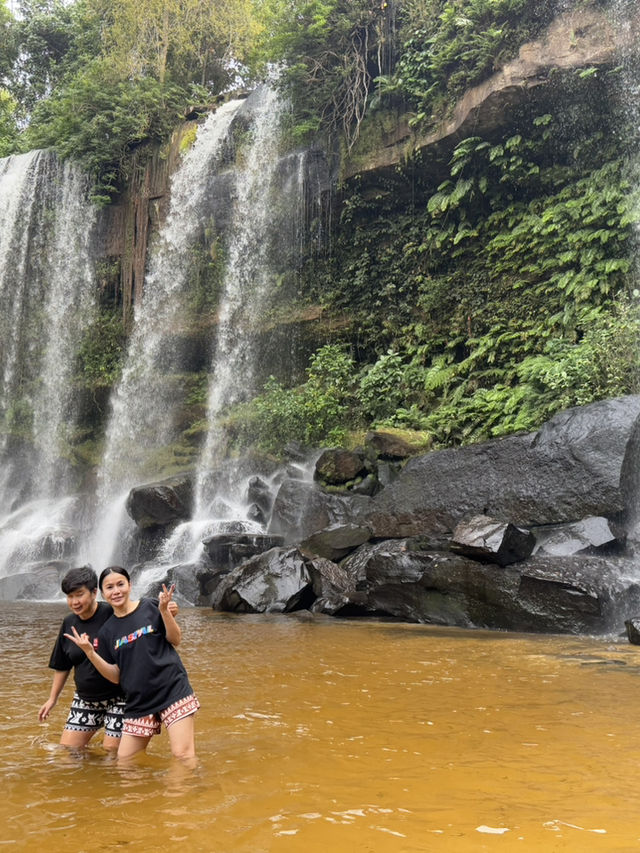 น้ำตกพนมกุเลน กัมพูชา🇰🇭