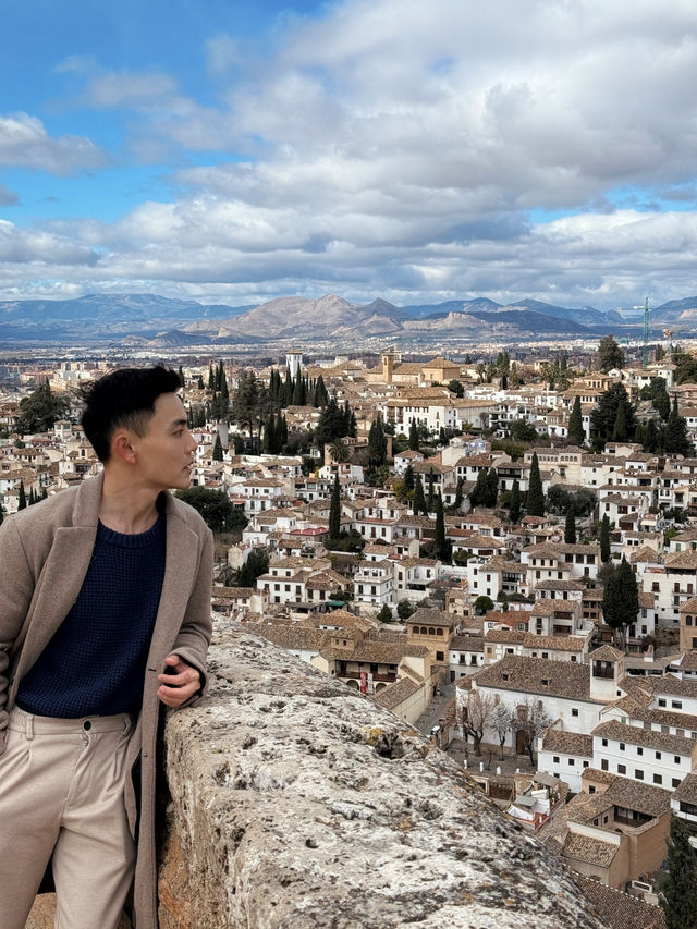 The rewards of constant uphill climbing in Granada