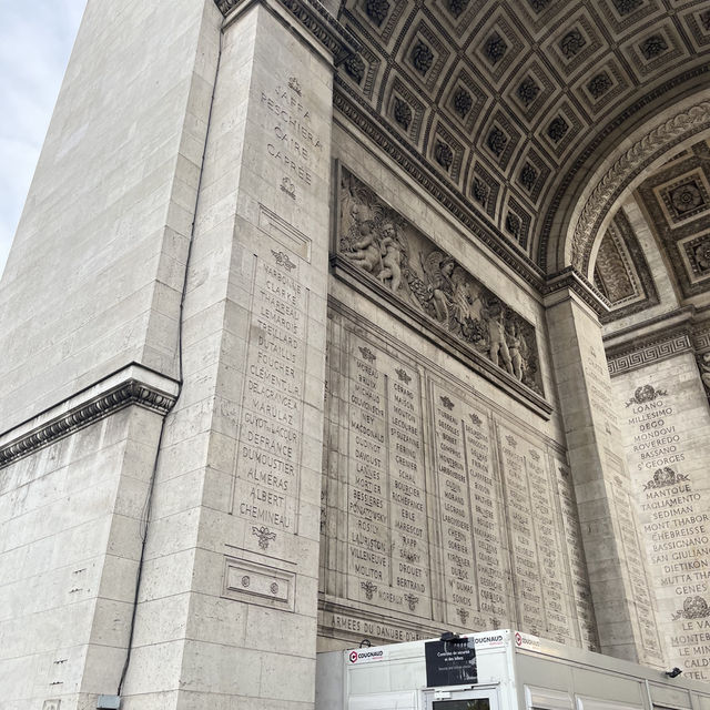 フランス旅行　凱旋門　🇫🇷