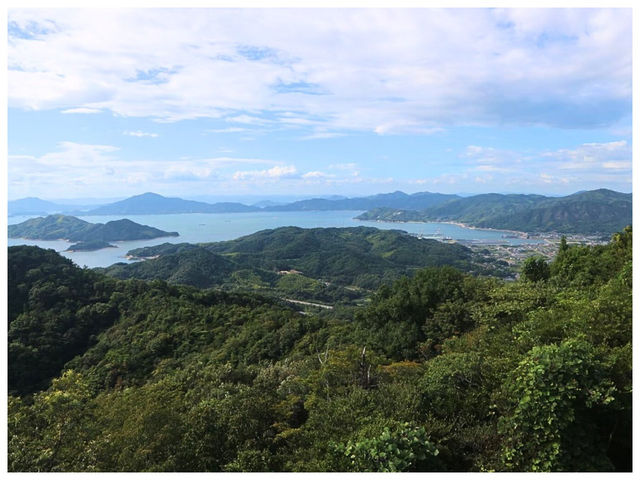 【愛媛/今治】絶景スポット‼︎パノラマ展望台ブリッジ＊亀老山展望台＊