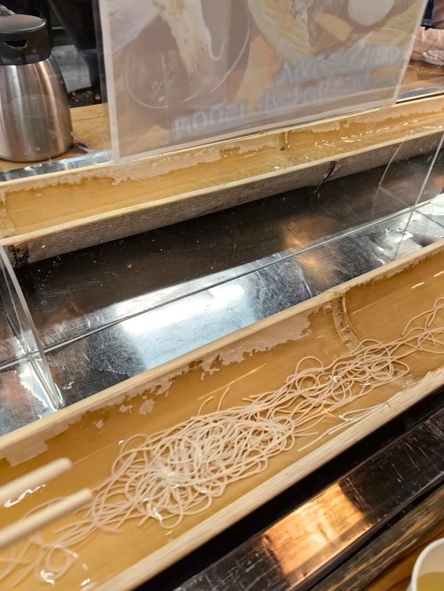 千穗の家元祖流水麵初體驗