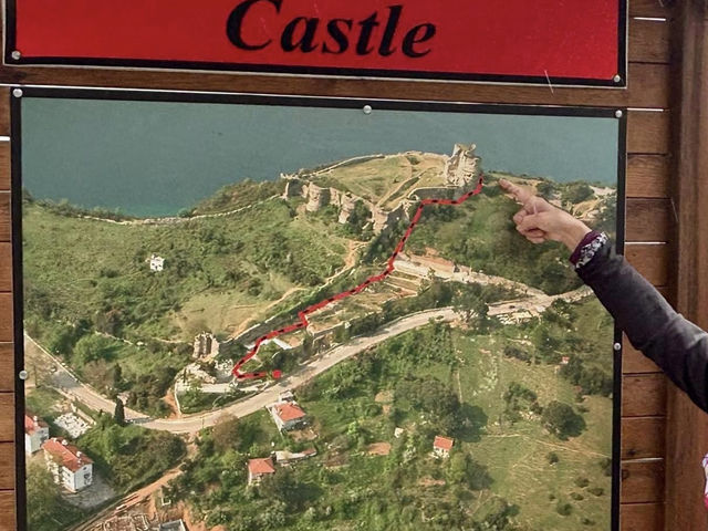我在土耳其伊斯坦堡走讀廢墟城堡Yoros Castle
