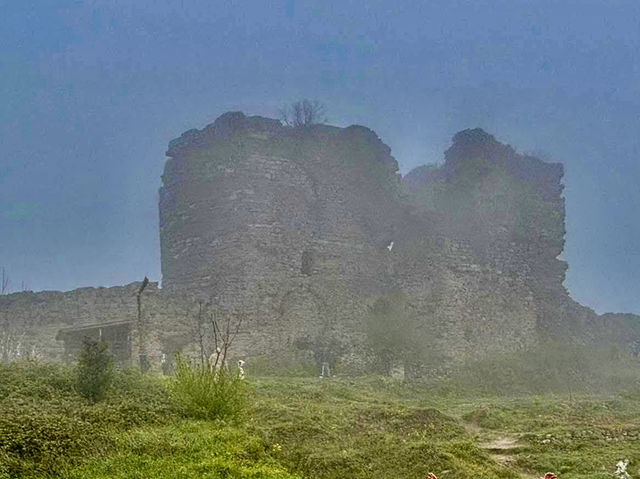 我在土耳其伊斯坦堡走讀廢墟城堡Yoros Castle