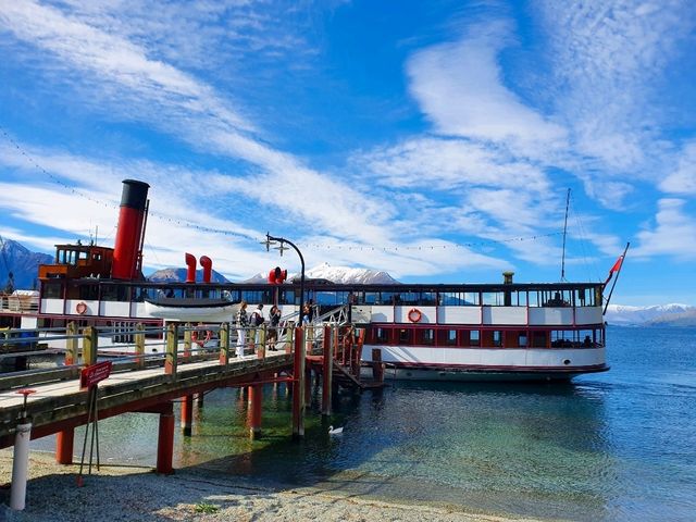 Sailing with TSS Earnslaw to Walter Peak – BBQ, Views & Vibes!🚢
