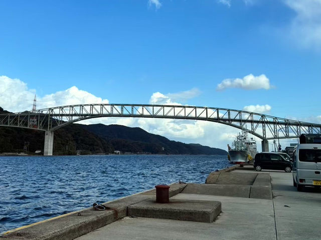 🇯🇵【鳥取県】独特な形をした境水道大橋！(^^)観光スポット！！！！！