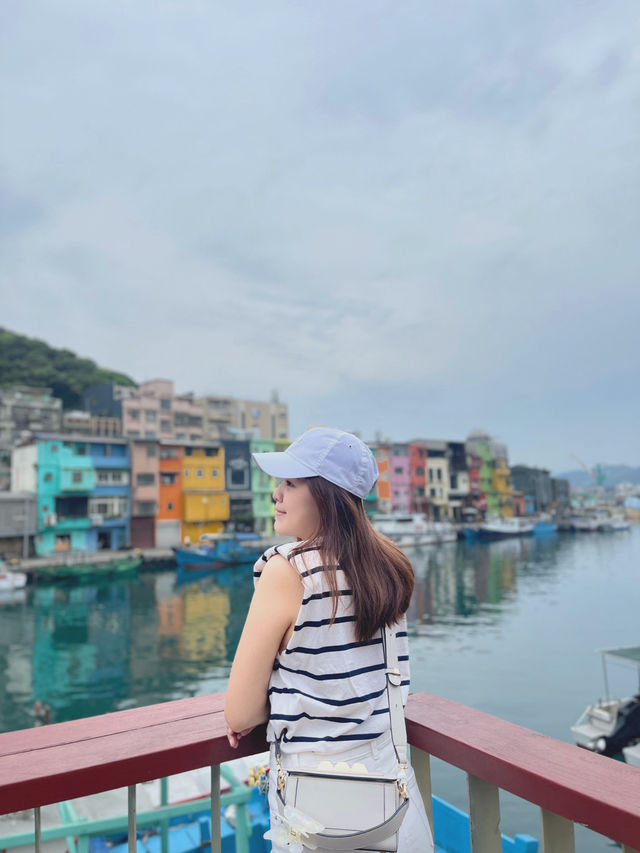 Zhengbin Port Color Houses เมืองจีหลง ไต้หวัน